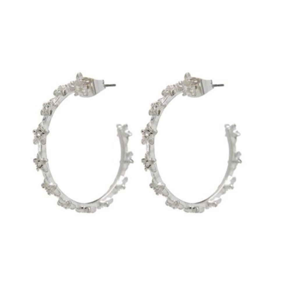 SOLD OUT Luv Aj mini pave star hoops